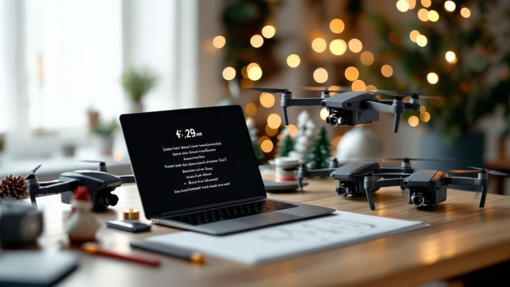 Drohnen-Akkus und Ladestation