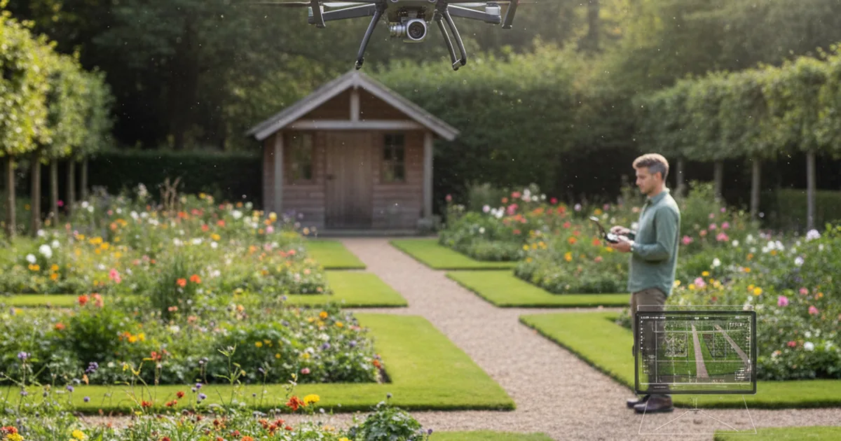 Drohne für den Garten: Flugspaß, Sicherheit und kreative Nutzung
