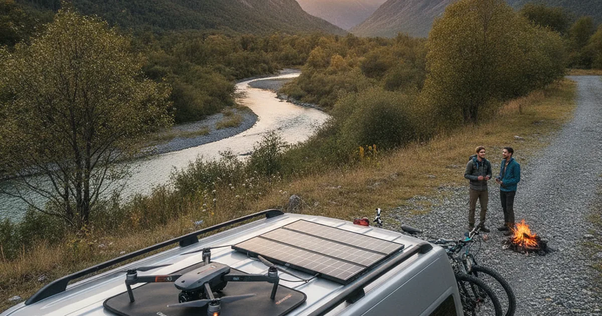 Vergleich: Mini-Drohne vs. Fortgeschrittene Drohne für Camper