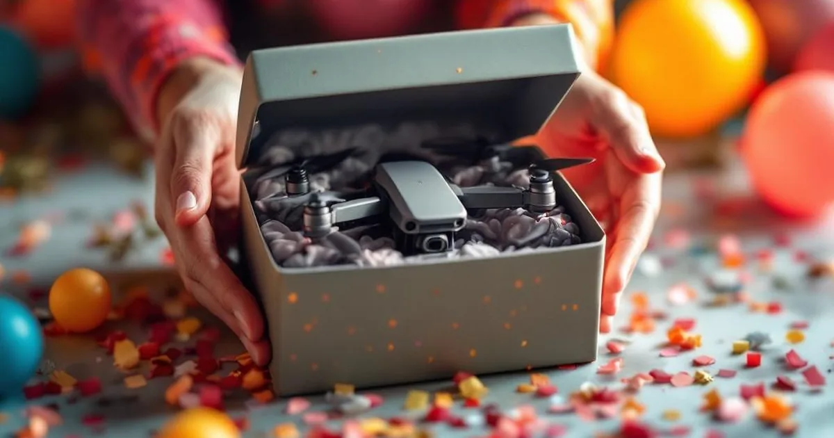 Drohne zum Geburtstag schenken: Ratgeber für jedes Budget