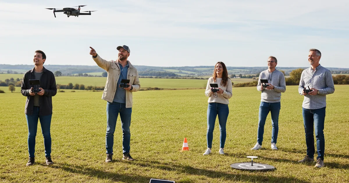 Drohnen-Workshop als Geschenk: Erlernen Sie das Fliegen mit Drohnen zu Weihnachten