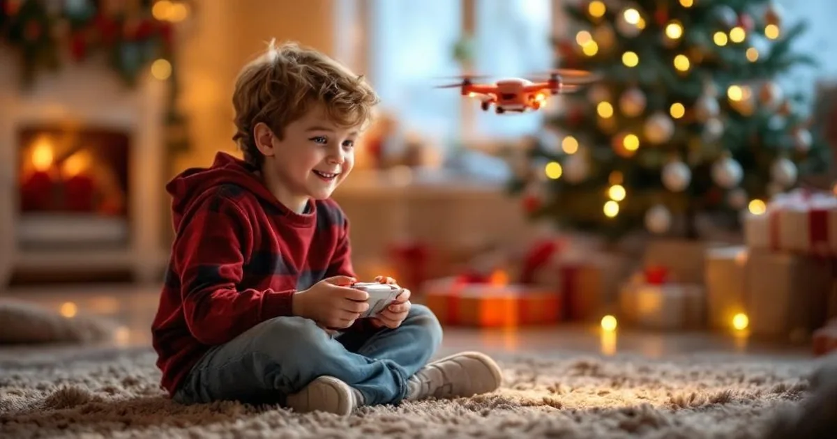 Mini-Drohnen für Kinder: Indoor-Drohne als Geschenk